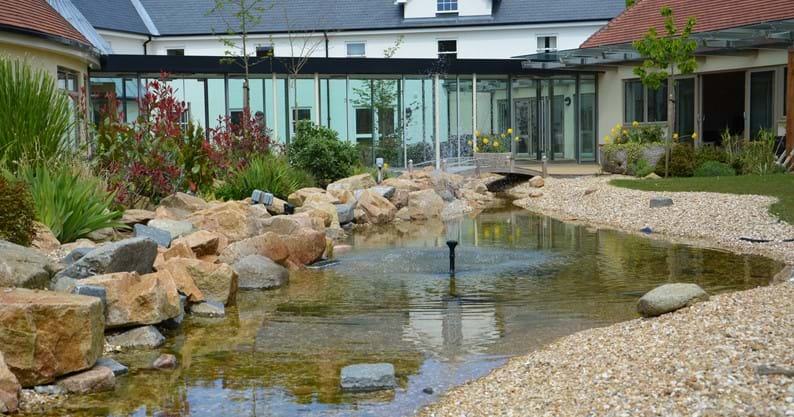 Les Bourgs Hospice at Andrew Mitchell House in Guernsey